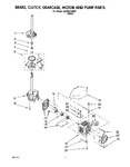 Diagram for 05 - Brake, Clutch, Gearcase, Motor & Pump