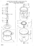 Diagram for 03 - Agitator, Basket And Tub