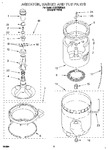 Diagram for 03 - Agitator, Basket And Tub