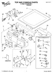 Diagram for 01 - Top And Console Parts