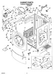 Diagram for 02 - Cabinet Parts