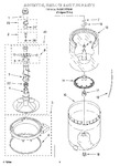 Diagram for 03 - Agitator, Basket And Tub