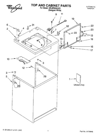 Diagram for 3RLBR8543JQ1