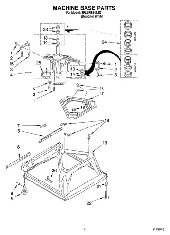 Diagram for 3RLBR8543JQ1