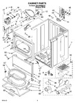 Diagram for 02 - Cabinet Parts