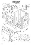 Diagram for 02 - Cabinet Parts