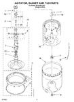 Diagram for 03 - Agitator, Basket And Tub