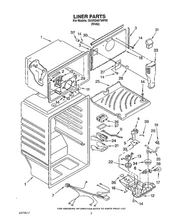 Diagram for 3XARG457WP00