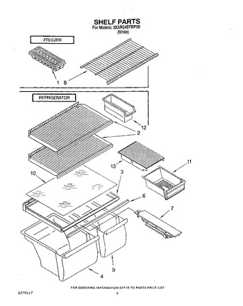 Diagram for 3XARG457WP00