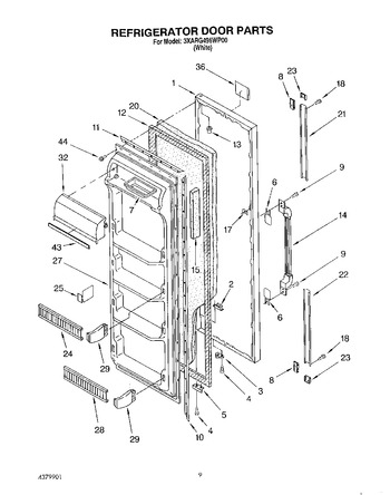 Diagram for 3XARG496WP00