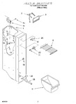 Diagram for 03 - Freezer Liner