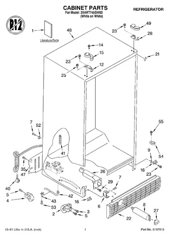 Diagram for 3XART745GW02