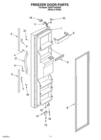 Diagram for 3XART745GW02