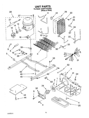 Diagram for 3XART745GW02