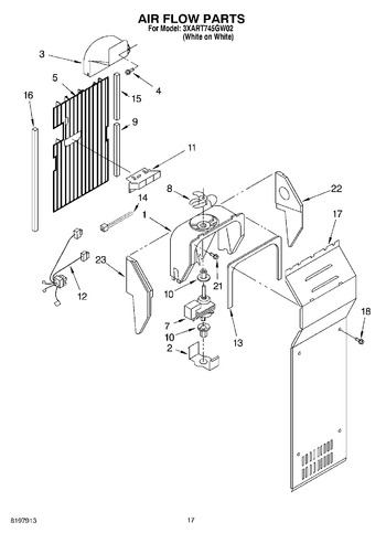 Diagram for 3XART745GW02