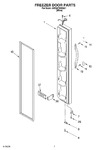 Diagram for 05 - Freezer Door