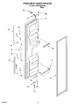 Diagram for 08 - Freezer Door