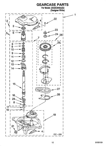 Diagram for 3XGSC9455JQ3