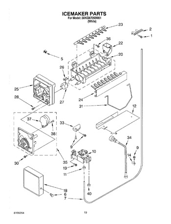 Diagram for 3XKGN7050W01