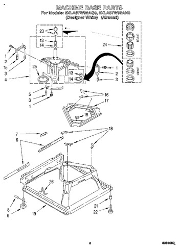 Diagram for 3XLA87W92AN0