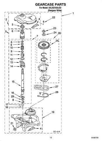 Diagram for 3XLSQ7533JQ3