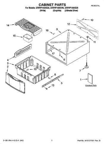 Diagram for 3XWHP1505SH0