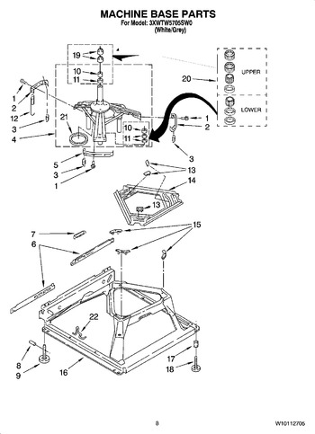 Diagram for 3XWTW5705SW0