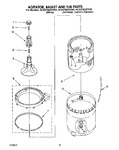 Diagram for 05 - Agitator, Basket And Tub