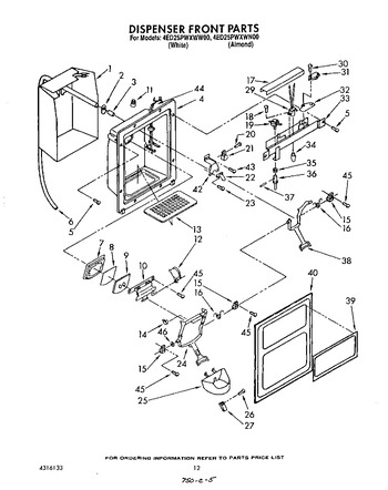 Diagram for 4ED25PWXWN00