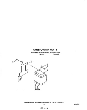 Diagram for 4ED25PWXWN00