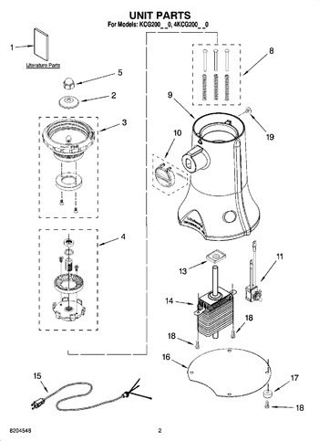 Diagram for KCG200PK0