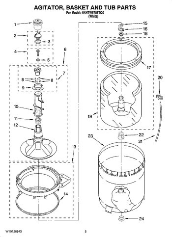 Diagram for 4KNTW5705TQ0