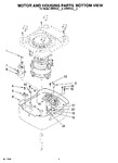 Diagram for 03 - Motor And Housing Parts Bottom View