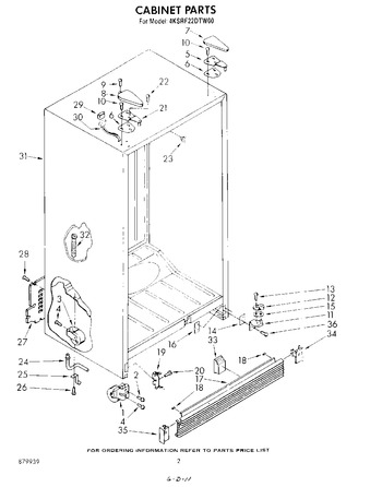 Diagram for 4KSRF22DTW00