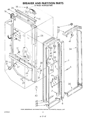 Diagram for 4KSRF22DTW00