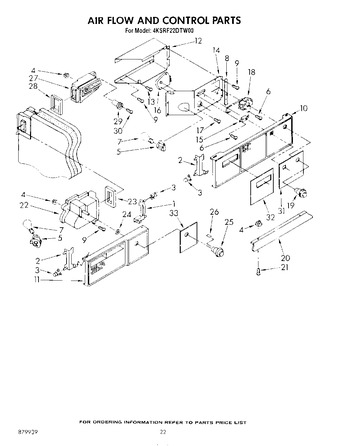 Diagram for 4KSRF22DTW00