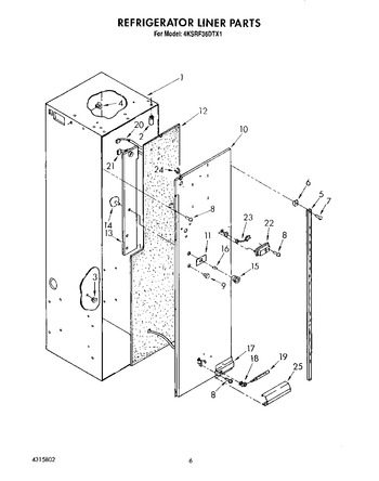 Diagram for 4KSRF36DTX1