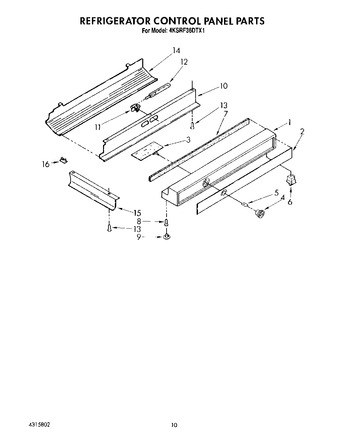 Diagram for 4KSRF36DTX1