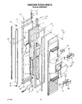 Diagram for 11 - Freezer Door