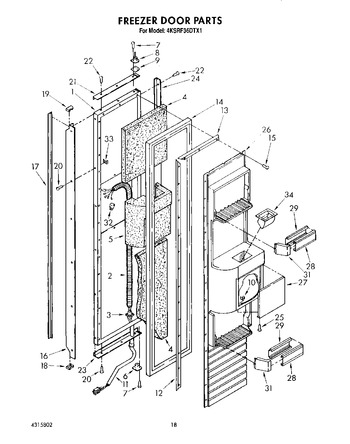 Diagram for 4KSRF36DTX1