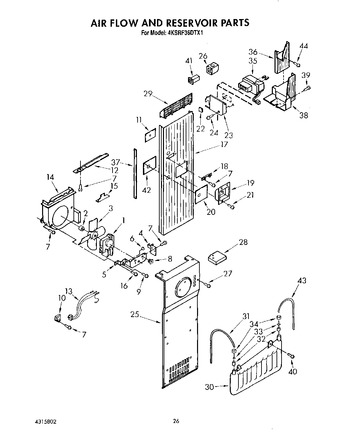 Diagram for 4KSRF36DTX1