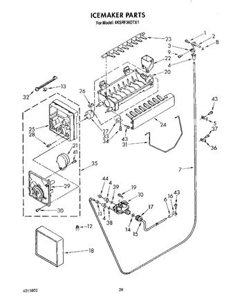 Diagram for 4KSRF36DTX1