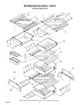 Diagram for 09 - Refrigerator Shelf