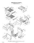 Diagram for 10 - Freezer Shelf