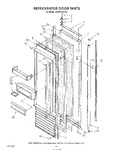 Diagram for 11 - Refrigerator Door , Lit/optional