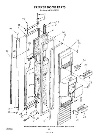 Diagram for 4KSRF42DTX2