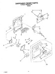 Diagram for 08 - Dispenser Front