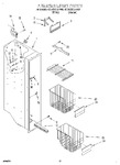 Diagram for 10 - Freezer Liner