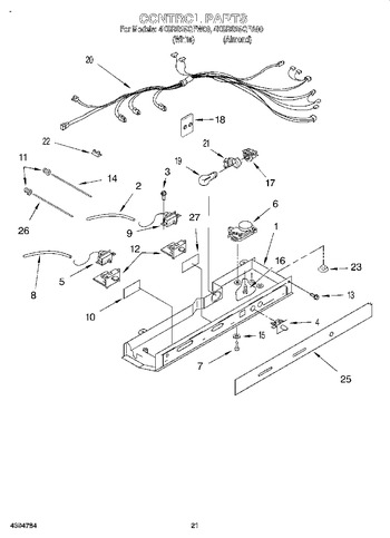 Diagram for 4KSRS25QFA00