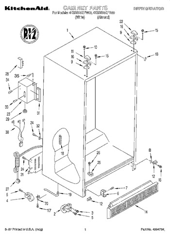 Diagram for 4KSRS25QFW00